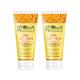 Globus Naturals De Tan Face Pack, With Hyaluronic Acid & Mulberry Extract, Tan Removal, 100gm each 2's - Face Packs