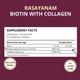 Rasayanam Biotin With Collagen 25000 MCG Liquid - Natural Berry Flavour 50 ml - Hair & Skin