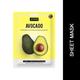 Jaquline USA Avocado Sheet Mask 25 gm - Sheet Masks