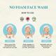 Love Earth No Foam Face Wash for Normal to Sensitive Skin Soap Free, Non-Irritating 100 ml - Face Wash & Cleansers