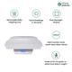 Sahyog Wellness Digital Weighing Scale for Baby and Adult (Weighs Upto 100 kg) (White) - Weighing Scale