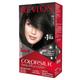 Revlon Colorsilk Hair Color with Keratin - Soft Black 1WN 40ml + 40ml + 11.8ml 1's - Crème