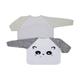 Mothercare Panda Toddler Towelling Coverall (Pack of 2) - Black & White 1's - Feeding & Nursing