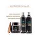 mCaffeine Coffee Hair Fall Control Kit - Shampoo, Hair Oil & Scalp Scrub 700ml - Shampoos