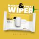 MARS Natural Wet Wipes (25 Wipes) - Aloe 1's - Make Up Removers
