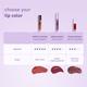 Plum Glassy Glaze Lip Lacquer 3-In-1 Lipstick + Lip Balm + Gloss 02 Coral The Shots 4.5 ml - Liquid Lipsticks