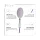 Sanfe Selfly Stunner Hair Straightening Paddle Brush 1's - Straighteners