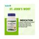 Healthvit St. John's Wort 500mg- Capsules 60's - Digestive Health