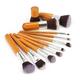 Bronson Professional bamboo makeup brush (Pack of 11) 1's - Face Brush