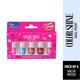 Blue Heaven Color Shine Mini Nail Polish Kit, Vacay Mood, Glossy Gel Finish, 25Ml 5's - Nail Polish