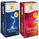 Moods Silver Condoms Combo - Electrify + Joyride (Pack of 12's Each) - Plain/Flavoured Condoms