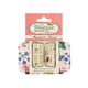 Vintage Cosmetic Manicure Purse Pink Floral Satin 200 gm - Manicure & Pedicure Kits