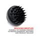 Alan Truman Scalp Sos - Scalp Massage & Shampoo Brush - Black 1's - Hair Brushes
