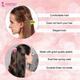Majestique Stylish Premium Matte Plastic Hair Clutcher, Claw Clip, For Women, Girl Multicolor 5's - Hair Clips/Bands