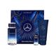 Mercedes-Benz Ultimate Gift Set (Eau De Parfum 120ml + 7ml + Shower Gel 100ml) 1's - Men Perfumes (Edt/Edp)