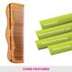 Vega Tail Comb (Steel Pin) (HMBC - 304) 1s - Hair Combs
