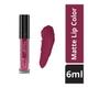 Lakme Absolute Matte Melt Liquid Lip Color - Mulberry Feast 6 ml - Liquid Lipsticks