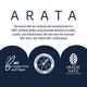 Arata Natural Face Wash and Toothpaste Combo 50ml each 1's - Face Washes