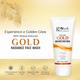 Globus Naturals Gold Radiance Anti Ageing & Brightening Face Wash Enriched with Saffron & Rose 100 gm - Face Wash & Cleansers