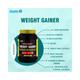 Healthvit Fitness Weight Gainer, Chocolate Flavor 1KG-2.2lBS 1000 gm - General Health
