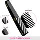 Vega Graduated Dressing Hair Comb for Men and Women,(VC2HMBC-104) 2's - Hair Combs