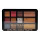 Half N Half Beauty Glow, Ultra Pro Makeup Eyeshadow Multicolour Palette 01 Hidden Story 18 gm - Face Palettes