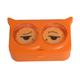 Modisch New fashion Lazy Eyes Contact Lens Case - Orange 1's - Eyecare Lenses