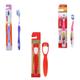 MAXI Oral Care Hygiene Family Combo Pack - (Tiger 4's + Dolls Junior 2's + Tongue Cleaner-No.1 2's) - Toothbrushes