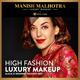 Manish Malhotra Beauty By MyGlamm Hi-Shine Lipstick-Velvet Rose 4 gm - Lipsticks