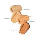 Kiro Daily Dewy Serum Foundation Hyaluronic Acid+ Vitamin C+ Niacinamide- Almond Beige 03 30ml - Foundation