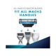 Gillette Mach Turbo 3 Shaving Cartridges 10's - Razors & Cartridges