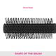 Vega Round Brush (E17 - RB) 93 gm - Hair Brushes