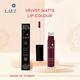 Lafz Transfer Proof & Smudge Proof Velvet Matte Lip Colour, Plum Power 5.5 ml - Liquid Lipsticks
