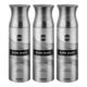 Ajmal Silver Shade Deodorant Spray - For Men (Pack Of 3) 200 ml - Men Perfumes (Edt/Edp)