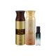 Ajmal Wisal Dhahab & Wisal Deo & Prose EDP Pack of 3 20 ml - Women Perfumes (Edt/Edp)