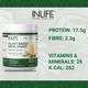 INLIFE Plant Based Meal Shake Powder - Mango 500 g - Weight Loss