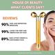 House of Beauty 3D Face Massager Tool For Double Chin, Sculpts Jawline & Cheeks,Shapes Nose (3Pcs) 1's - Massagers