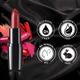 Faces Canada Weightless Creme Lipstick - Summer Ready and Dark Cocoa 4gm each 1's - Lipsticks