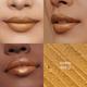 Pilgrim Glitter Lipstick Dubai Gold-03 Luxurious 3-D Glitter Formula With Matte Finish Tranparent 4.2 g - Lipsticks