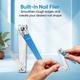 Vega Large Nail Clipper, Colour May Vary (VC2LNC-02) 2's - Nail Care