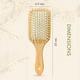 Allure Personalised Paddle Hair Brush Superhero Dad Print 1's - Hair Brushes