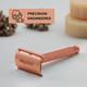 Hajamat Spade Safety Razor, Ultra High Grade Stainless Steel 304, Rose Gold Finish 1's - Razors & Cartridges