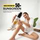 The Skin Story SPF 50+ Sunscreen - Moringa 100 gm - Face Sunscreen