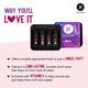 Sugar Cosmetics Fiery Lips Mini Lipstick Set (1.1 ml X4N) 4's - Lipsticks