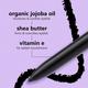 Plum Eye-Swear-By Kohl Kajal - Creamy Smooth Deep Black 0.35gm - Kajal & Kohls
