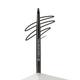 PAC Eyebrow Definer Pencil 3-in-1 Pencil with Built in Sharpener Spoolie, Waterproof - 02 (0.25 g) - Eyebrow Pencils & Enhancers