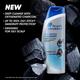Head & Shoulders Oily Sticky Dandruff Deep Cleanse With Oxygenated Charcoal Shampoo 180 ml - Shampoos
