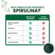 Himalayan Organics Spirulina Vegetarian capsule 120's - Herbal Dietary Supplement