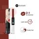 SUGAR Cosmetics Smudge Me Not Lip Duo - 14 Teak Mystique (Warm Brown) 3.5 ml - Lipsticks