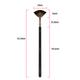 Miss Claire M24 - Fan Brush (Rose Gold) 1's - Face Brush